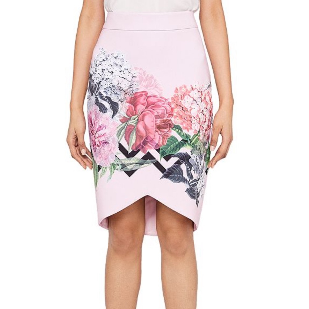 Ted Baker Soella Palace Gardens Pencil Skirt